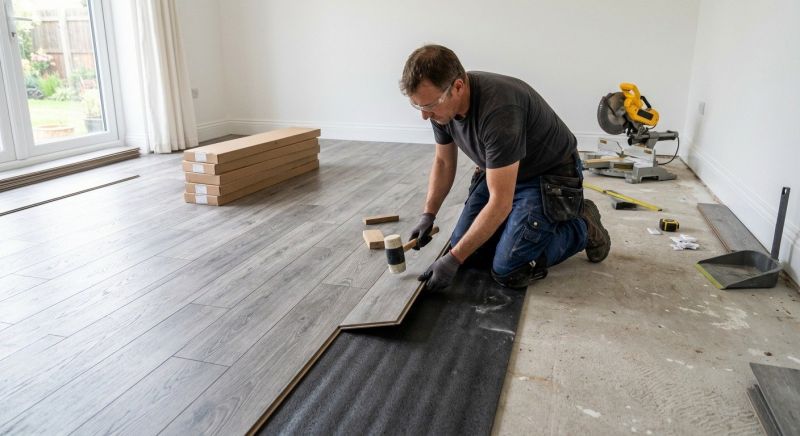 Laminate Floor Replacement in Roseville, CA