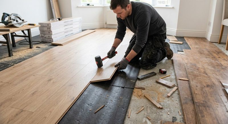 Laminate Floor Installation in Manassas, VA
