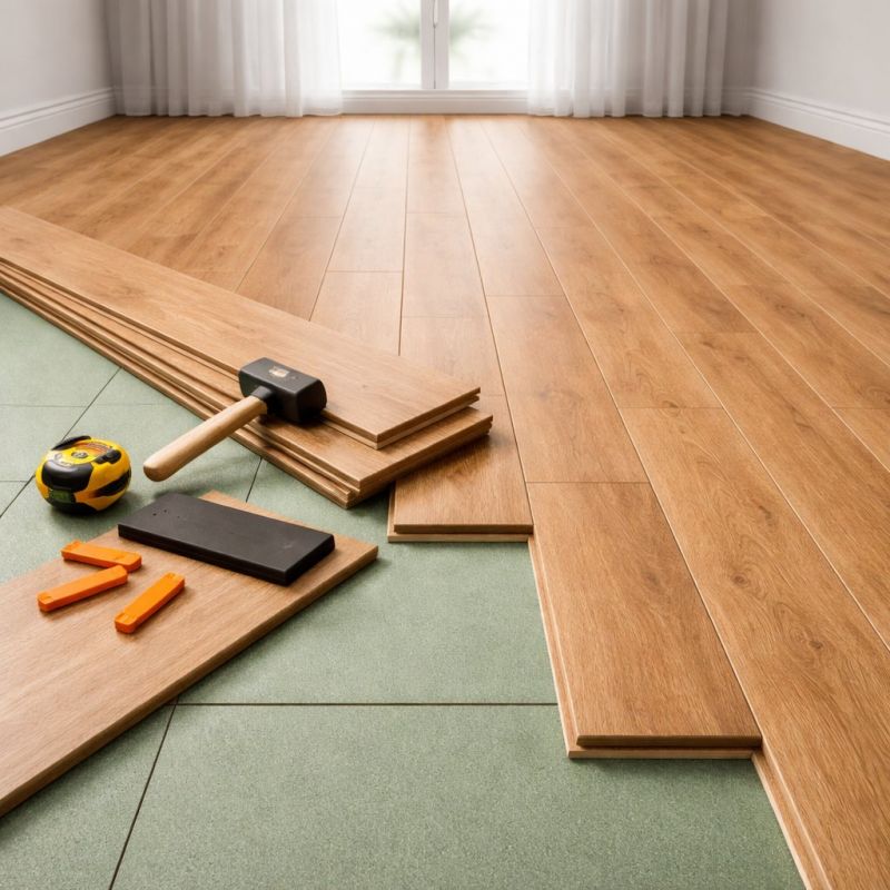 Laminate Floor Remodeling in Fredericksburg, VA