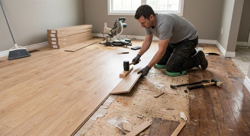 Laminate Tile Installation in Sacramento, CA