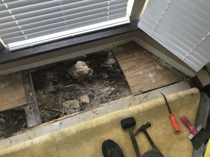 Sheet Flooring Repair
