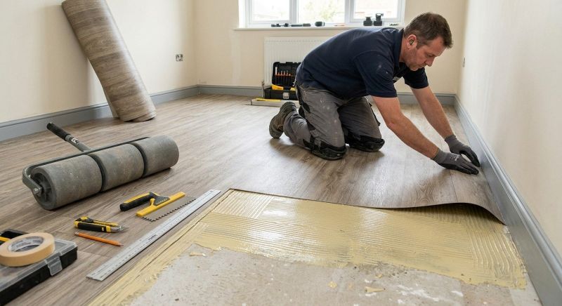 Sheet Linoleum Installation in Denver County, CO