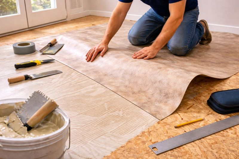 Sheet Linoleum Installation in Atlanta, GA