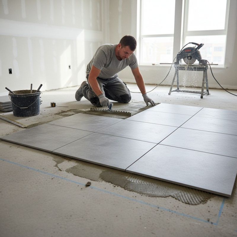 Tile Floor Renovation in Frederick, MD