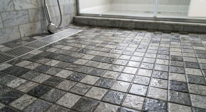 Tile Shower Floor Installation in Alpharetta, GA